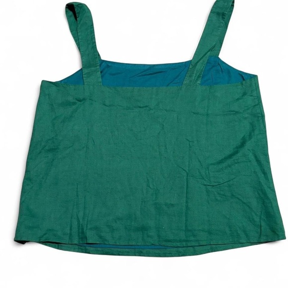 J.Crew green tank top Size XL - Picture 2 of 4